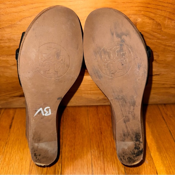 Tory Burch Patti Wedge Sandals - Picture 9 of 10
